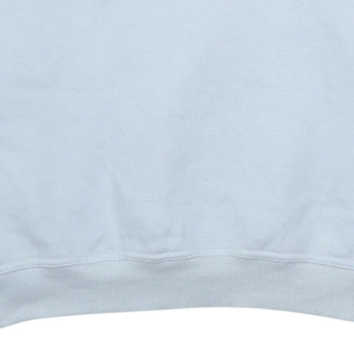 FILA Men's White Pullover Hoodie L Logo Fleece Sweatshirt