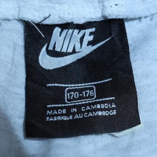 Nike Girls Grey Jogger Trousers L 170-176 Cotton Blend Casual Sportswear