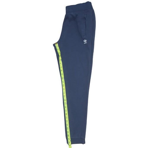 Adidas Womens Navy Jogger Sweatpants Size 14 M Cotton Blend