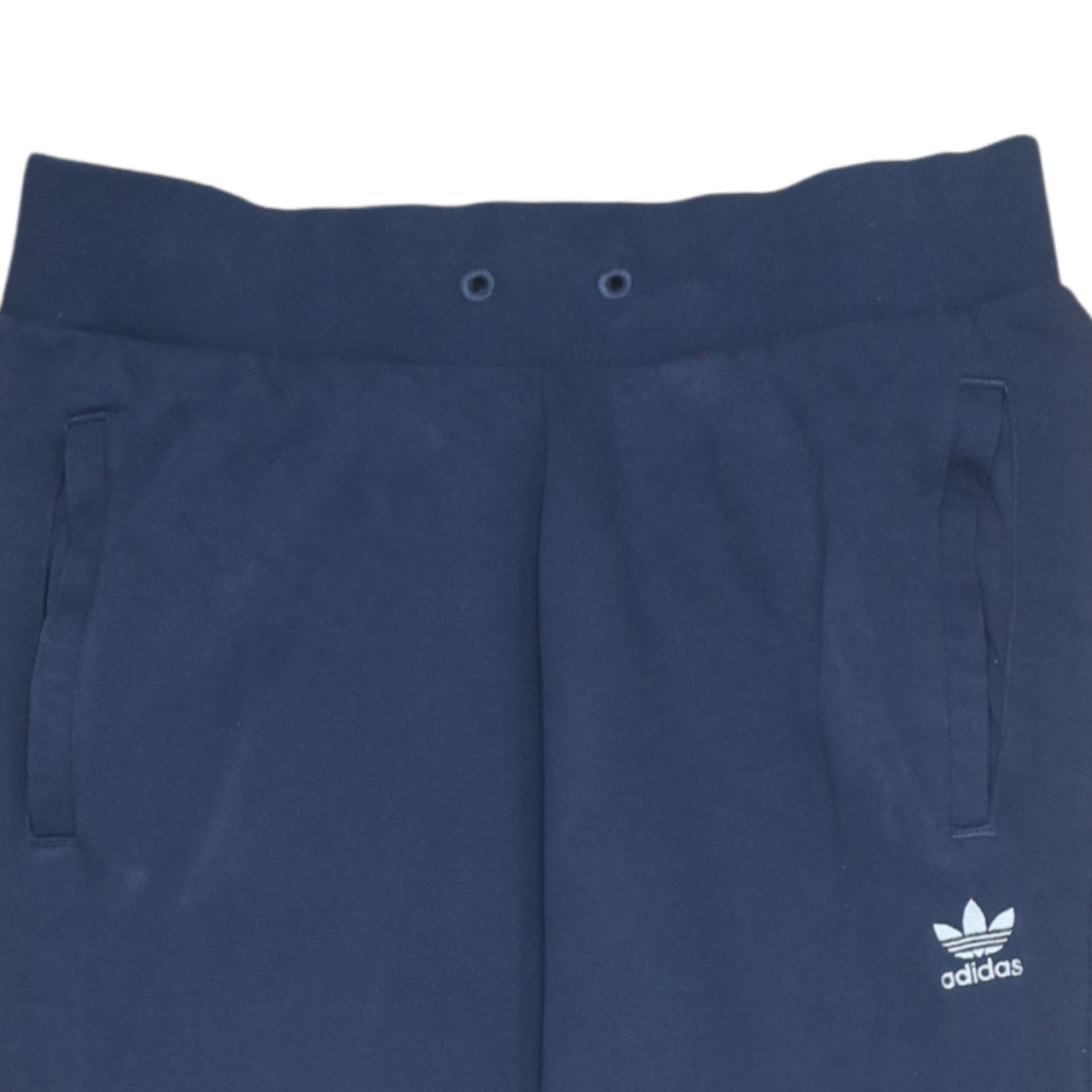 Adidas Womens Navy Jogger Sweatpants Size 14 M Cotton Blend