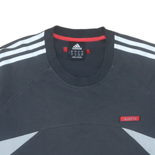 Adidas Men's Black XL Short Sleeve Crew Neck T-Shirt