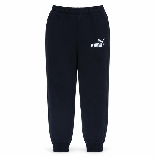 Puma Boys Black XL Jogger Sweatpants 14-15 Years Cotton Blend Elastic Waist
