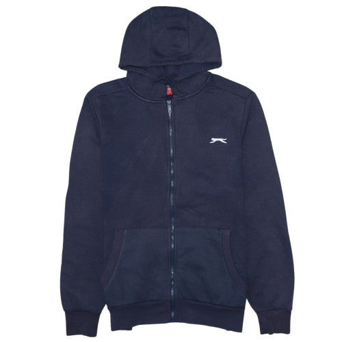 Slazenger Men's Blue Full Zip Hoodie Size M Sports Fleece