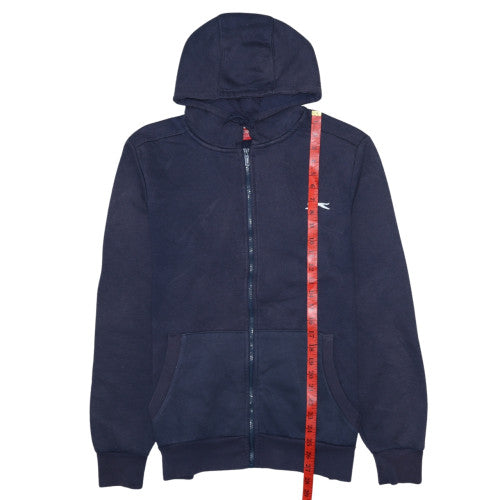 Slazenger Men's Blue Full Zip Hoodie Size M Sports Fleece