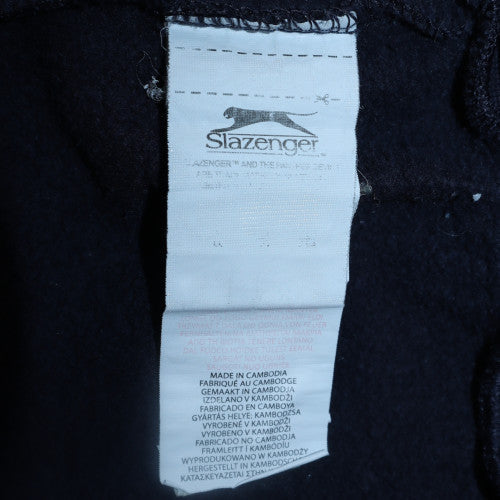 Slazenger Men's Blue Full Zip Hoodie Size M Sports Fleece