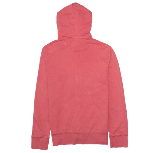 Levi's Women Coral Pink Full Zip Hoodie Size S Cotton Blend