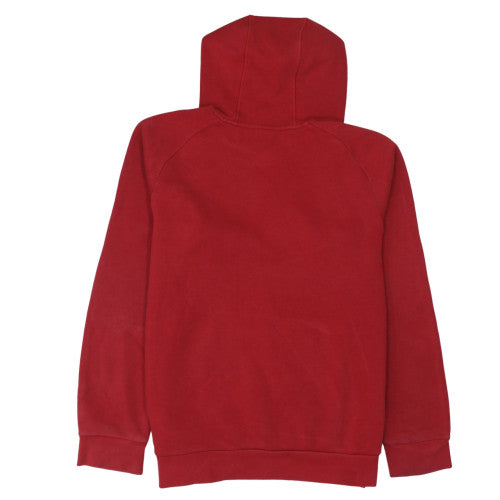 Adidas Men's Red Pullover Hoodie Size M Regular Fleece