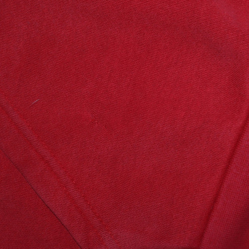 Adidas Men's Red Pullover Hoodie Size M Regular Fleece