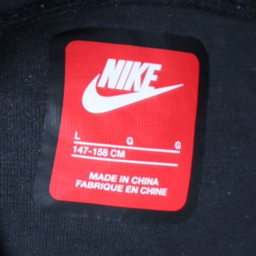 Nike Boys Black Jogger Sweatpants Size L Comfortable Activewear Trousers