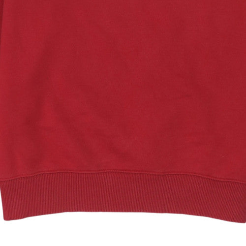 Puma Men's Red Crew Neck Pullover Sweatshirt M