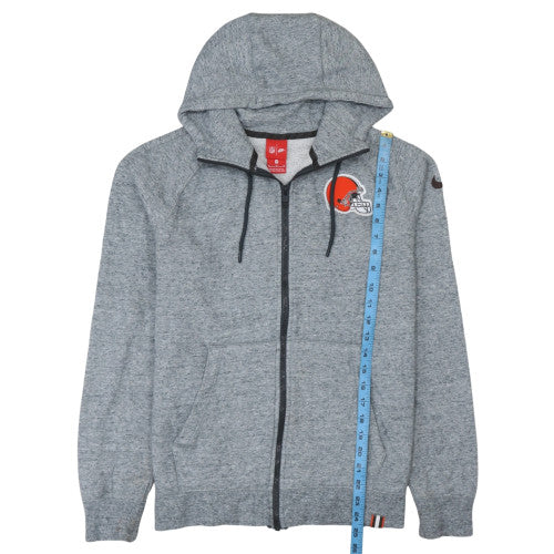 Nike Men's Grey Full Zip Hoodie NFL Sports Regular Fit M