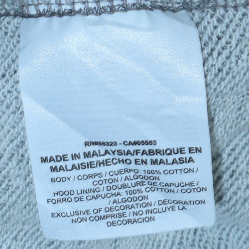 Nike Men's Grey Full Zip Hoodie NFL Sports Regular Fit M