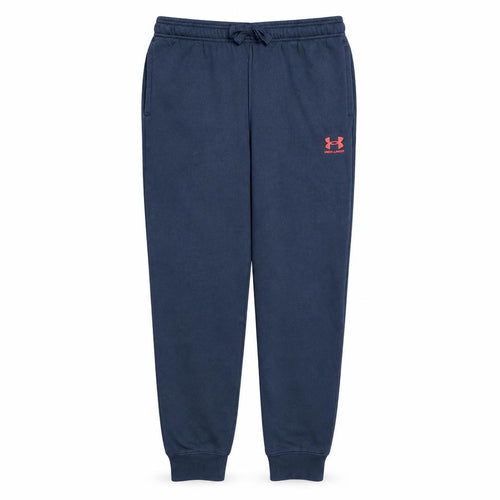 Under Armour Boys Blue XL Jogger Trousers Fleece Sweatpants