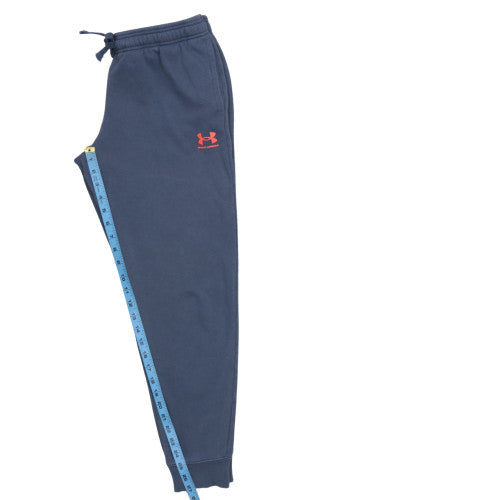 Under Armour Boys Blue XL Jogger Trousers Fleece Sweatpants