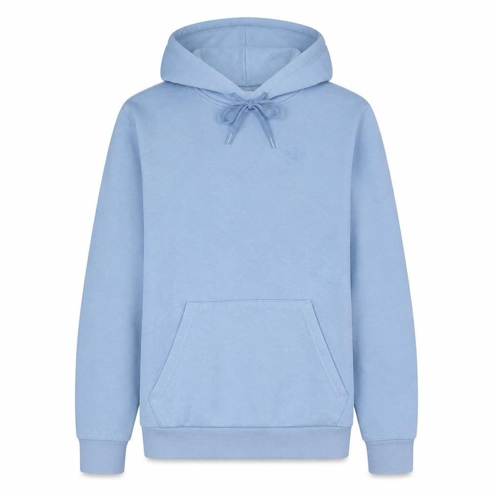 Front view of Adidas Men's Blue Pullover Hoodie Small Regular Fit Sportswear