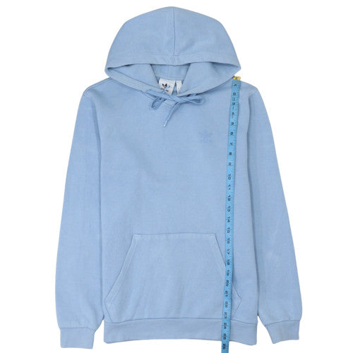 Adidas Men's Blue Pullover Hoodie Small Regular Fit Sportswear