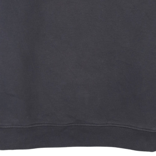 Lyle & Scott Men's Black Crew Neck Pullover Sweatshirt Size L