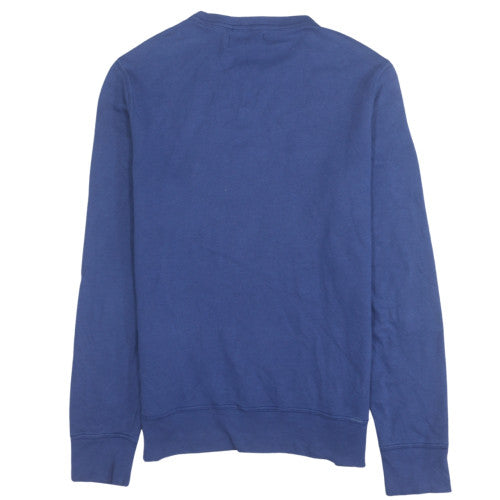 Ralph Lauren Men's Blue Crew Neck Pullover Sweatshirt Size S