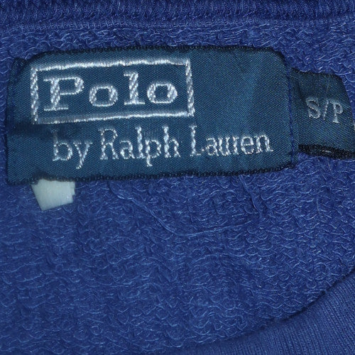 Ralph Lauren Men's Blue Crew Neck Pullover Sweatshirt Size S