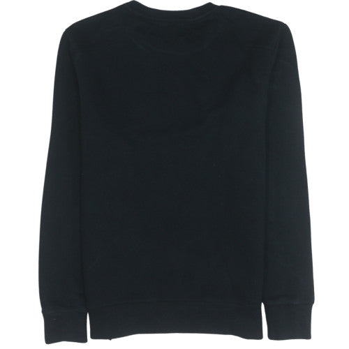 Calvin Klein Jeans Men's Black L Crew Neck Logo Sweatshirt