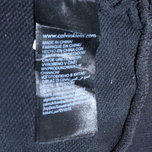 Calvin Klein Jeans Men's Black L Crew Neck Logo Sweatshirt