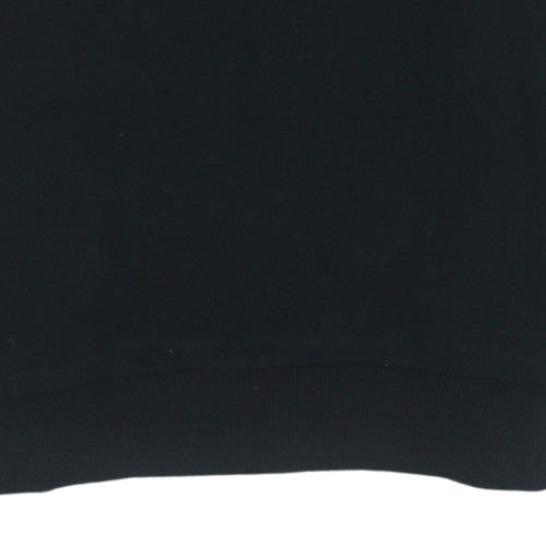 Calvin Klein Jeans Men's Black L Crew Neck Logo Sweatshirt