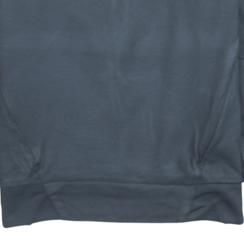 Adidas Mens Grey Pullover Sweatshirt Small Crew Neck Fleece
