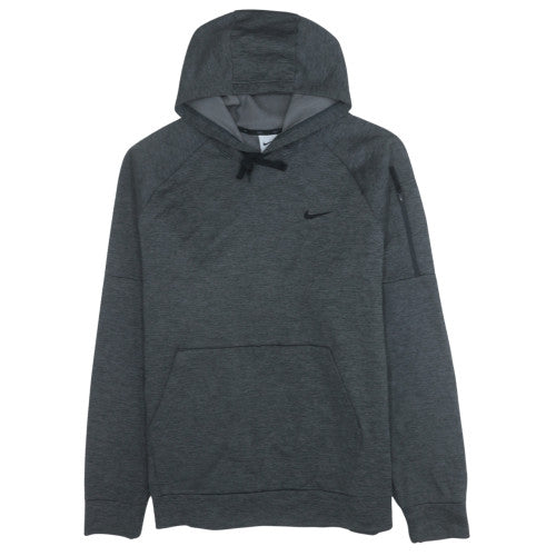 Nike Men's Grey XL Therma-Fit Pullover Hoodie Sweatshirt