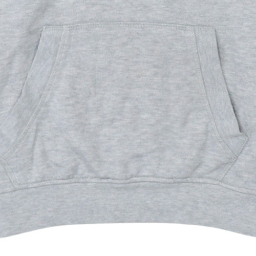Ellesse Boys Grey Hoodie 16 Years Pullover Fleece Logo Sweatshirt