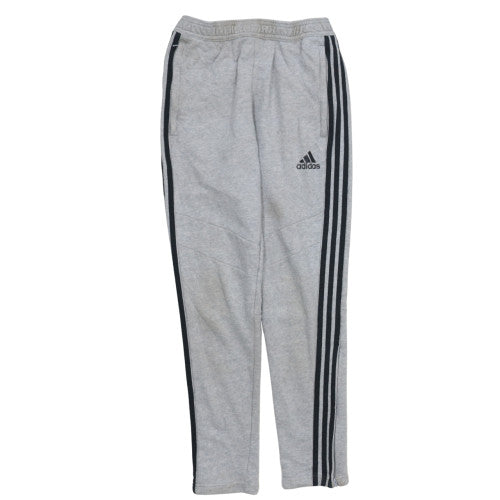 Adidas Mens Grey Sweatpants S Regular Fit Tapered Sports Trousers