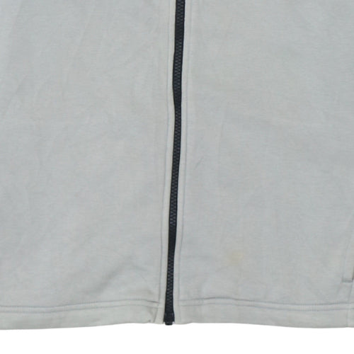 Adidas Boys Grey Full Zip Track Jacket Size 13-14 Years
