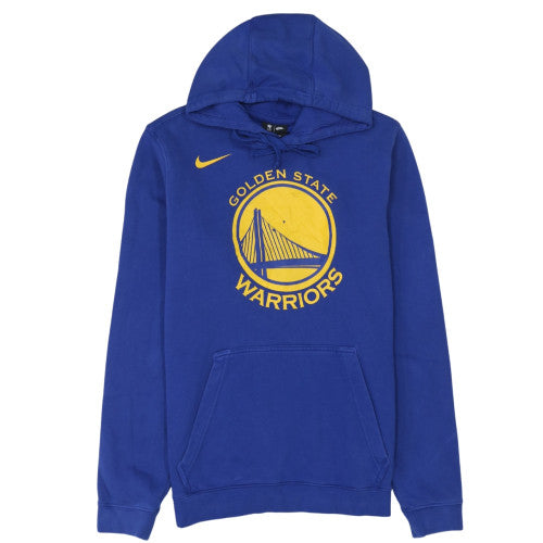 Nike Mens Blue Golden State Warriors Pullover Hoodie M