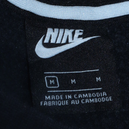 Nike Men's Black M Fleece Pullover Sweatshirt with Logo