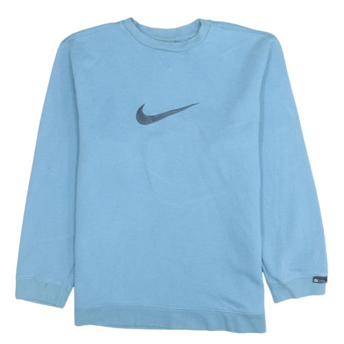 Nike Boys Blue Crew Neck Pullover Sweatshirt Size 14-15 Years