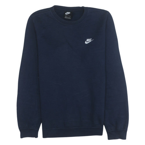 Nike Men's Blue Crew Neck Pullover Sweatshirt Size M