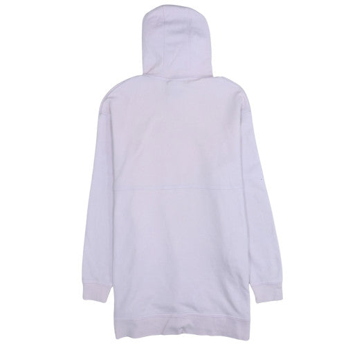 Nike Womens Pink Pullover Hoodie Small Cotton Blend Sweatshirt