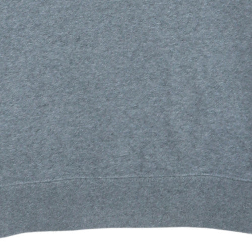Champion Mens Grey Medium Pullover Sweatshirt Crew Neck Logo Print