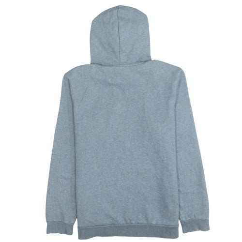 Puma Men's Grey Pullover Hoodie Small Regular Fit Graphic Fleece