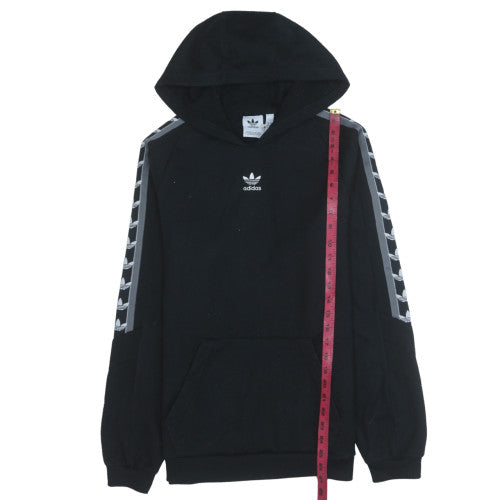 Adidas Men's Black Pullover Hoodie S Regular Fit Sportswear
