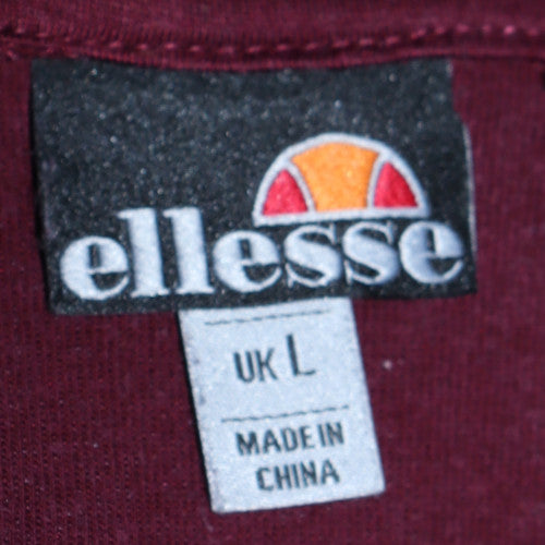 Ellesse Mens Multicoloured L Pullover Hoodie with Logo