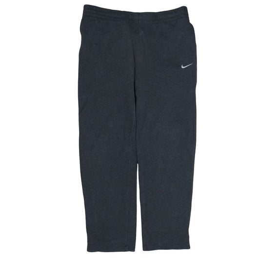 Nike Men's Black Fleece Sweatpants S Regular Fit Casual Trousers