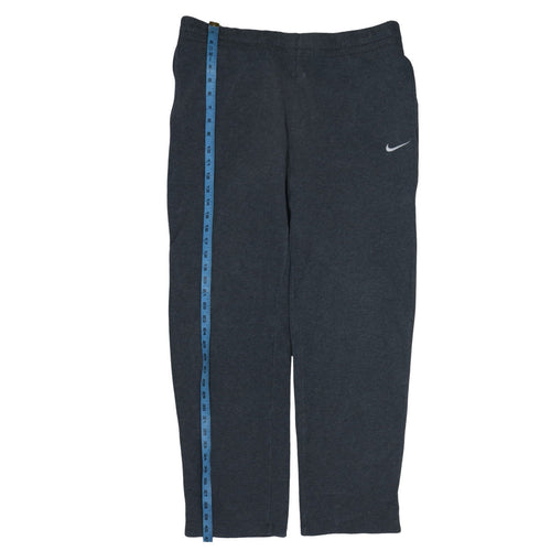 Nike Men's Black Fleece Sweatpants S Regular Fit Casual Trousers