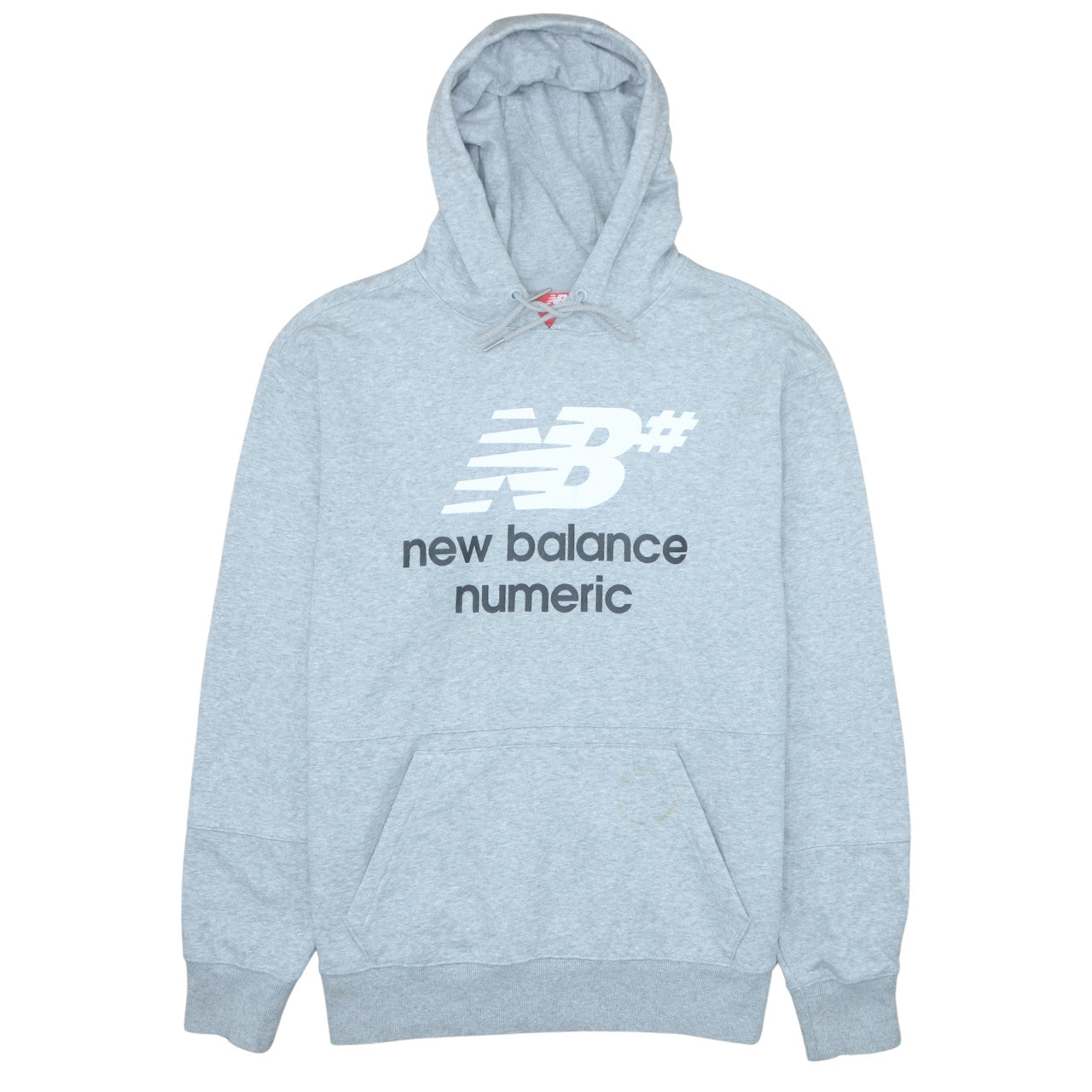 New Balance Men's Grey Pullover Hoodie Large Athletic Fit