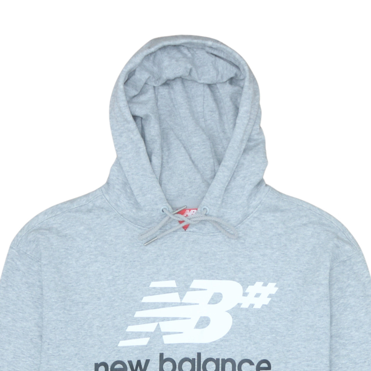 New Balance Men's Grey Pullover Hoodie Large Athletic Fit