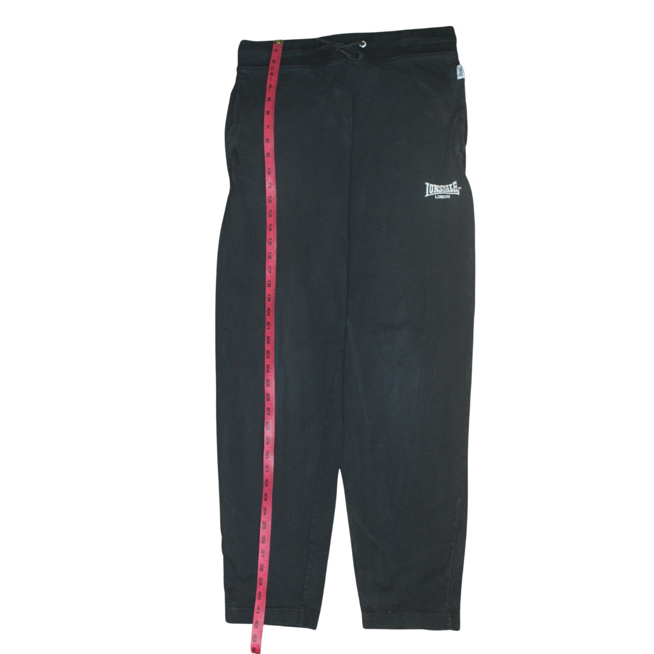Lonsdale Men's Black XL Sweatpants Regular Fit Joggers