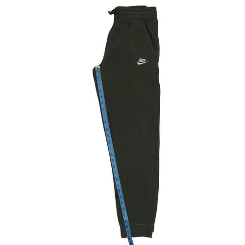 Nike Boys Green Jogger Trousers XL Fleece Elastic Waist Sportswear