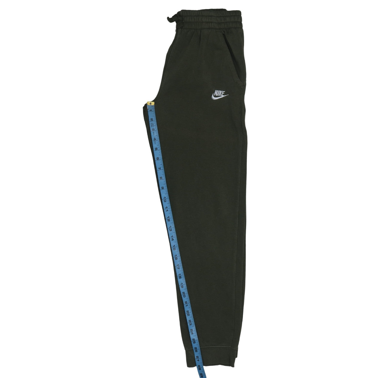 Nike Boys Green Jogger Trousers XL Fleece Elastic Waist Sportswear