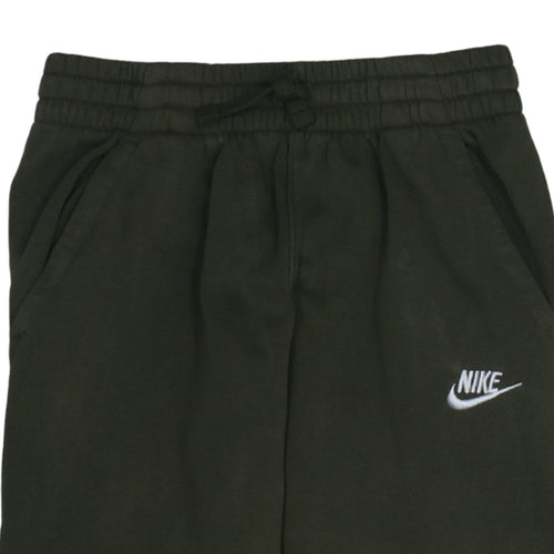 Nike Boys Green Jogger Trousers XL Fleece Elastic Waist Sportswear
