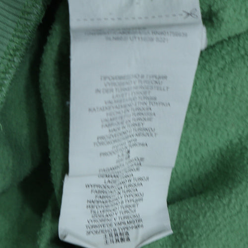 New Balance Women’s Green Cotton Pullover Sweatshirt M