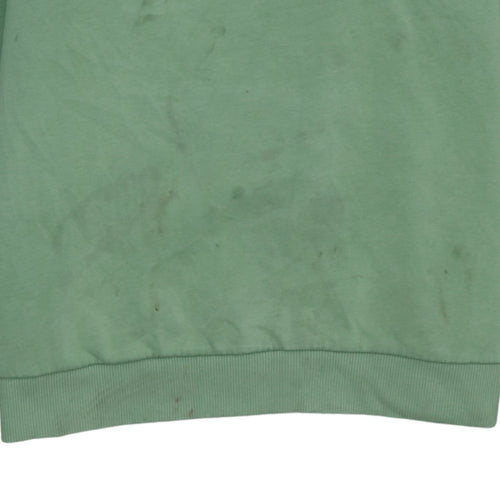 New Balance Women’s Green Cotton Pullover Sweatshirt M